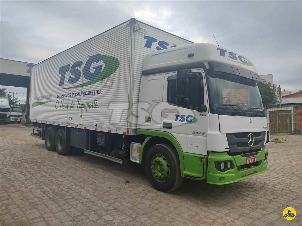 CAMINHAO MERCEDES-BENZ MB 2426 Baú Furgão Truck 6x2 TSG CANOAS RIO GRANDE DO SUL RS